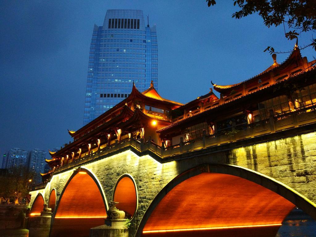 Chengdu Rising Butterfly Hotel Exterior foto